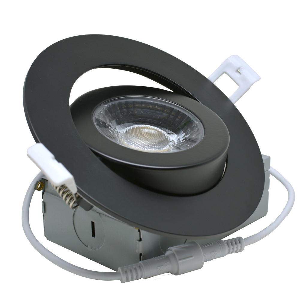 Encastré orientable DEL, 9 watts, /3000K/4000K/5000K