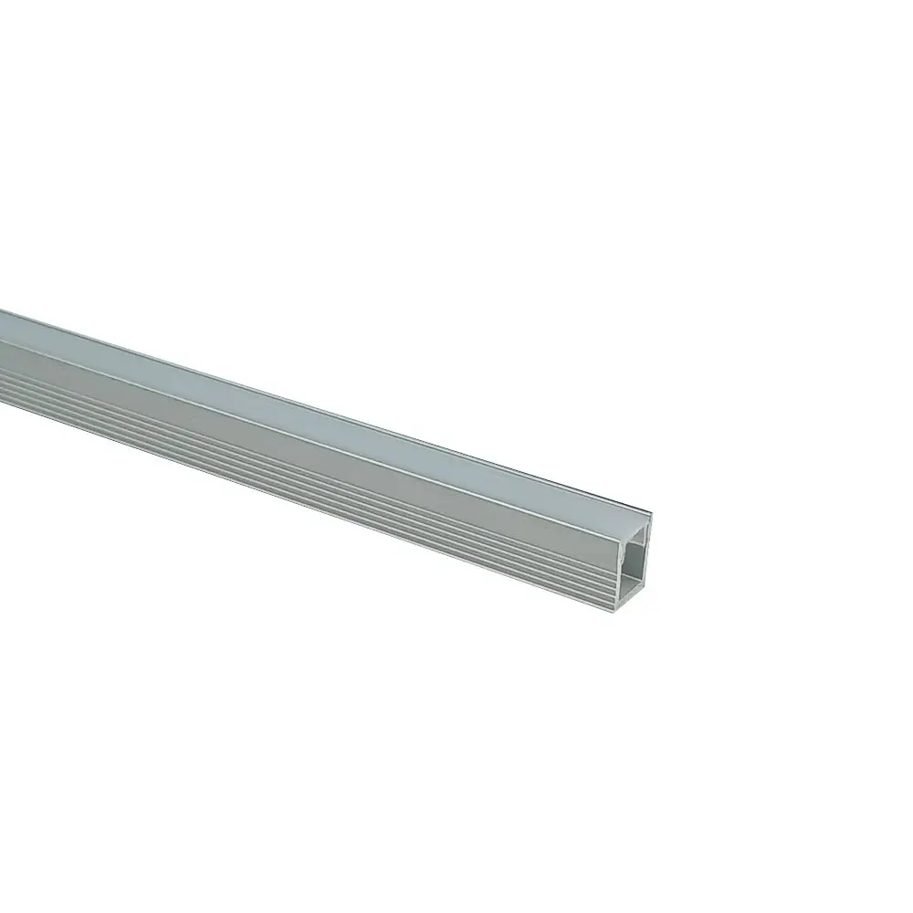 Moulure en aluminium avec diffuseur givré, modèle étroit