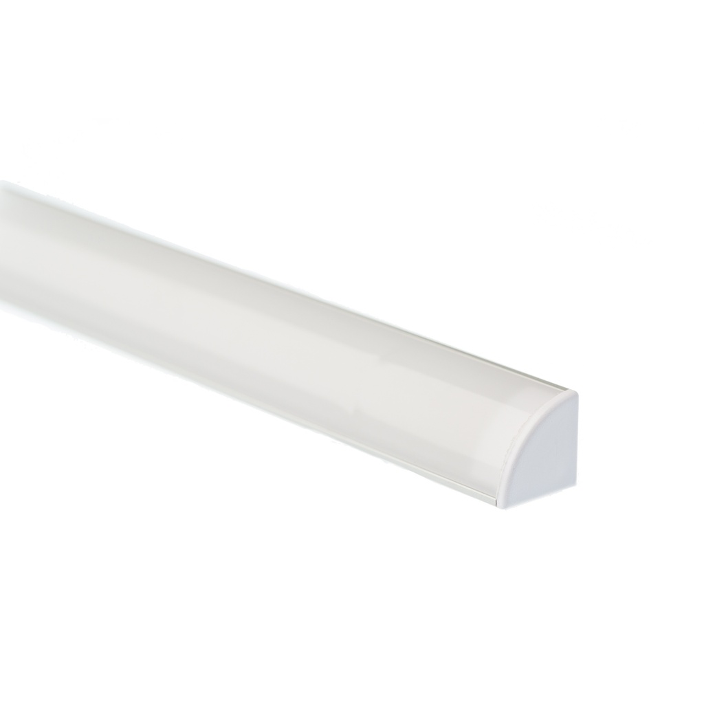 Moulure en aluminium, modèle à angle