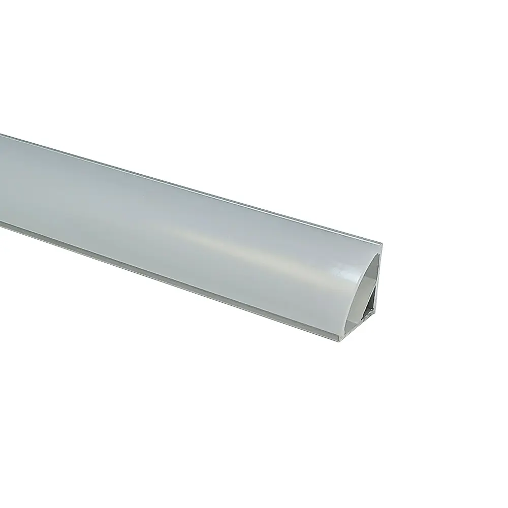 Moulure en aluminium, modèle à angle