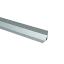 Moulure en aluminium, modèle à angle