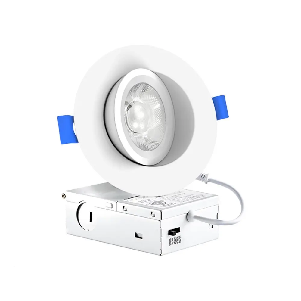 Encastré dirigeable DEL, 10 watts, 5 CCT