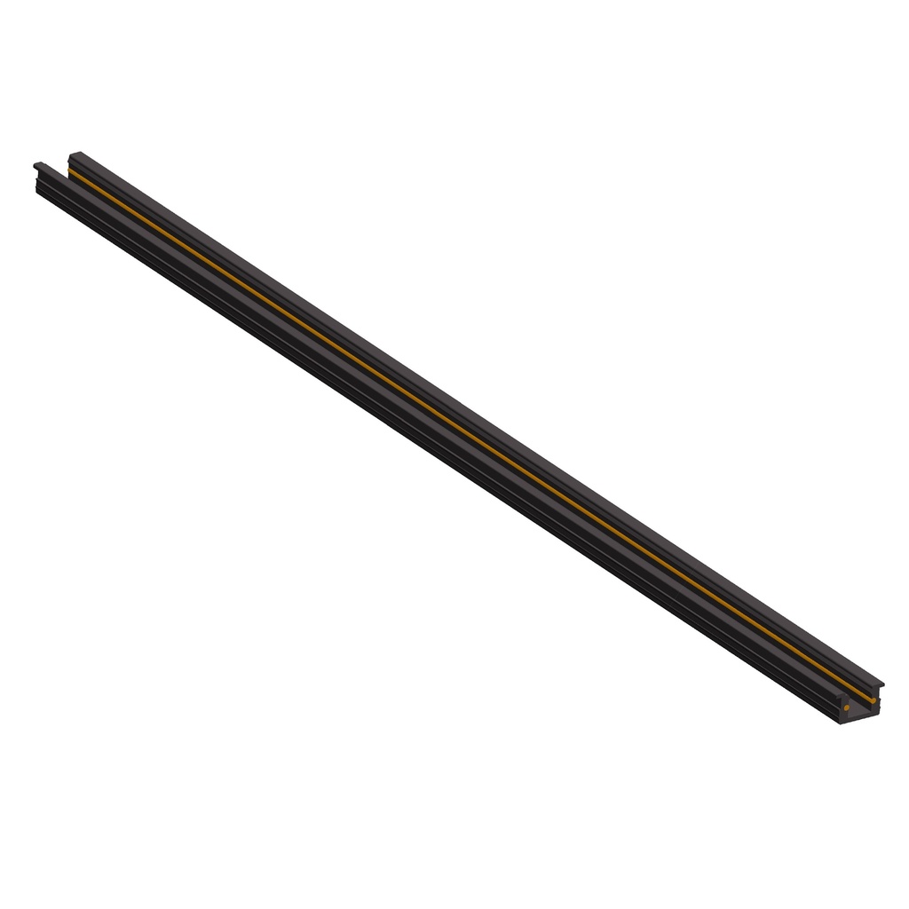Mini rail, finition brun foncé, 24 volts
