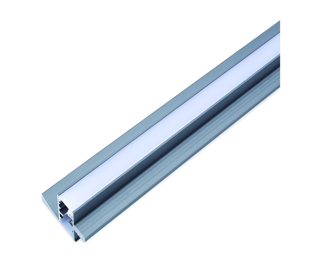 Moulure d'aluminium avec diffuseur
