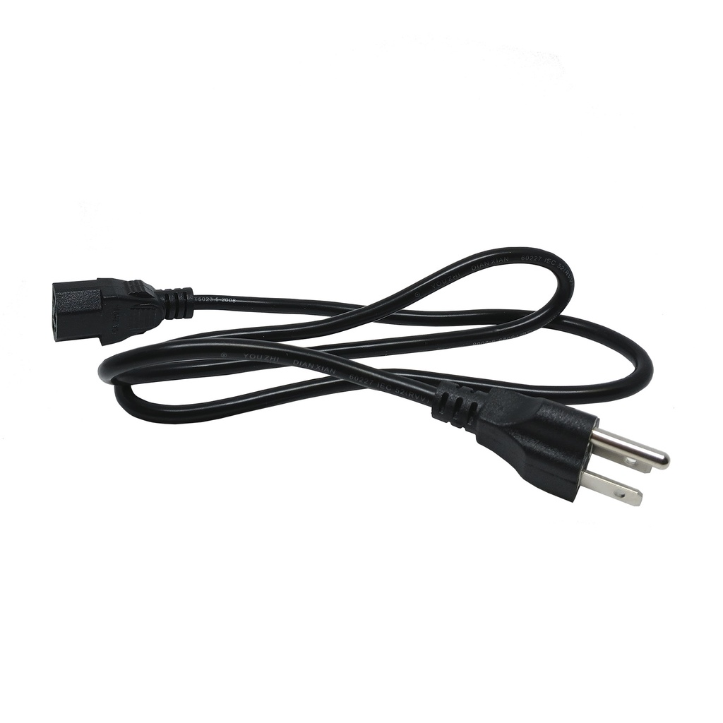 Cordon d’alimentation 120 volts, bipolaire, 6 pieds