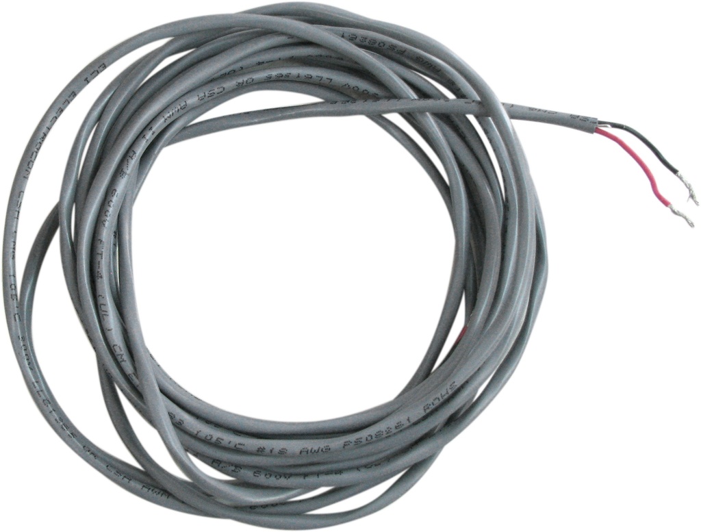 Fil basse tension torsadé, 2 brins, calibre 16