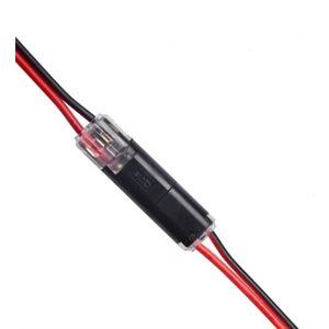 Connecteur rapide pour fil double, calibre 20 à 22