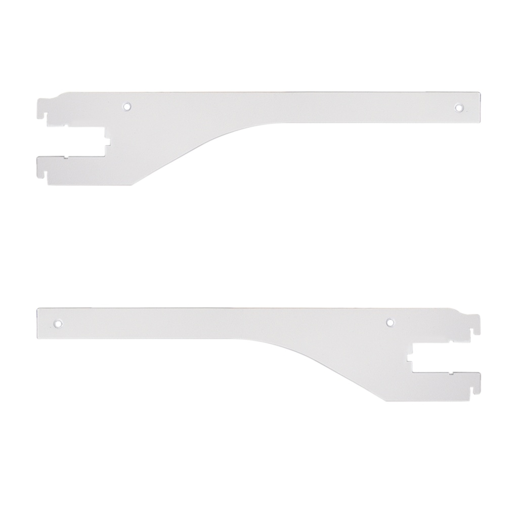 Support amovible pour tablette de bois, droit