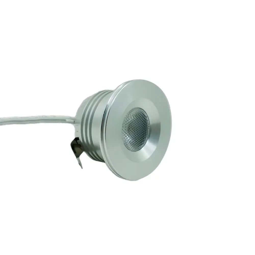 Encastré DEL, 24 volts, 3 watt, sans finition