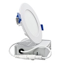 Encastré mince DEL, 10 watts, 5 CCT