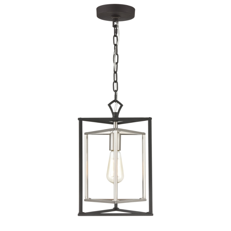 Luminaire suspendu, finition charcoal, 1 X A19