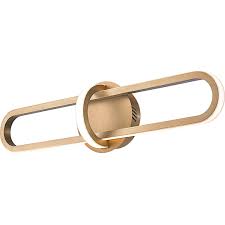 Luminaire mural DEL, finition or satiné, 21 watts, 3000K