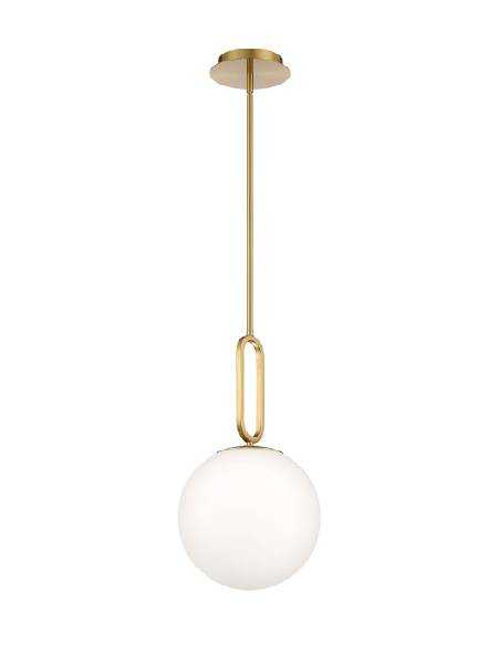 Luminaire suspendu, 1 x A19, finition or