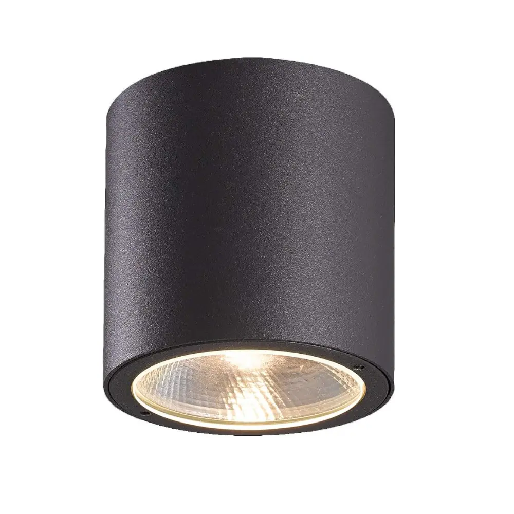 Plafonnier extérieur DEL , 7 watts, 3000K, finition gris graphite