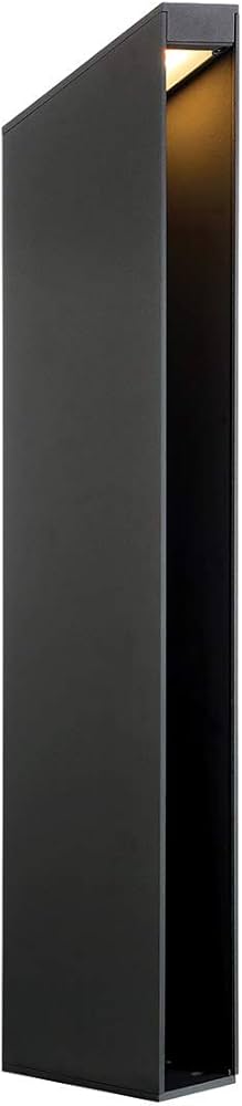 Bollard DEL, 9 watts, 3000K, finition gris graphite