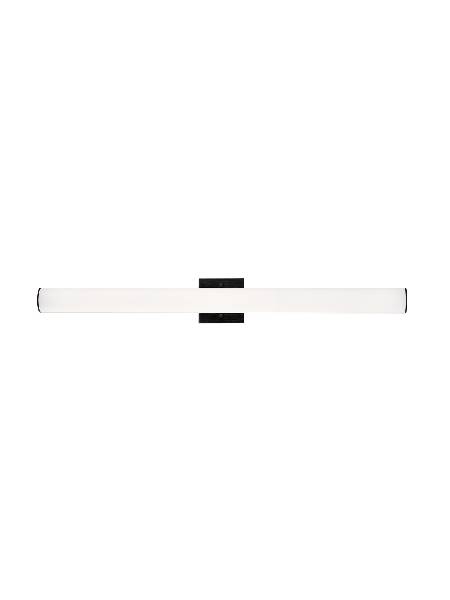 Luminaire mural DEL, 35 watts, 3000K, finition noire