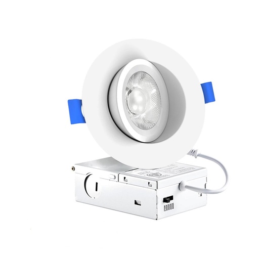 Encastré dirigeable DEL, 10 watts, 5 CCT
