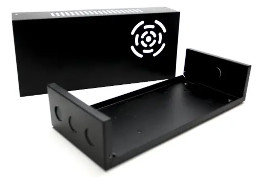 [BOITIER-TRANS-LRS] Boîtier métallique pour transformateur LRS