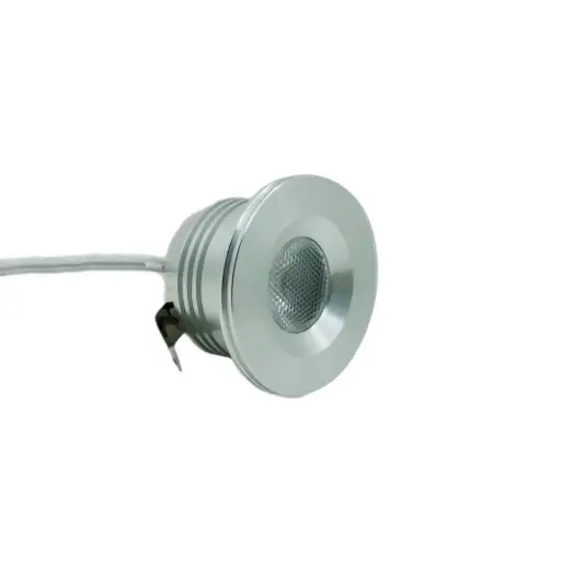 Encastré DEL, 24 volts, 3 watt, sans finition