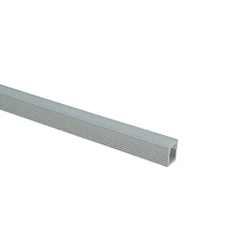 Moulure en aluminium avec diffuseur givré, modèle étroit