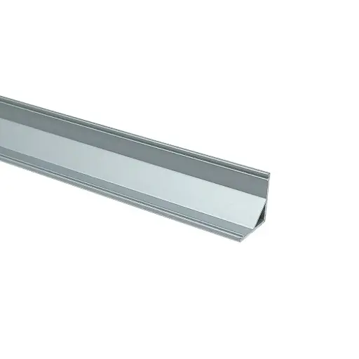Moulure en aluminium, modèle à angle