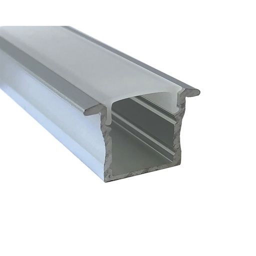 Moulure en aluminium, modèle encastrable