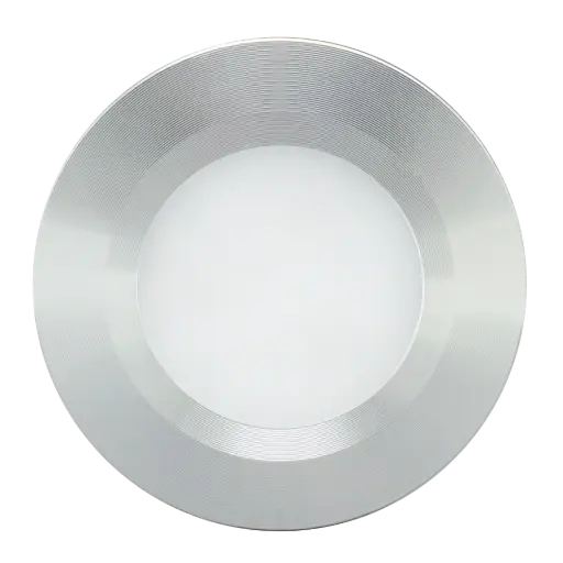 [RON-S300-24V-SL-30K] Rondelle série 300, 3 watts, 24 volts, finition aluminium