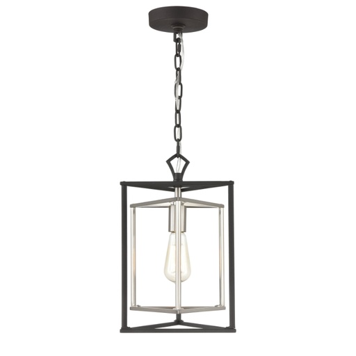 [12234/1] Luminaire suspendu, finition charcoal, 1 X A19