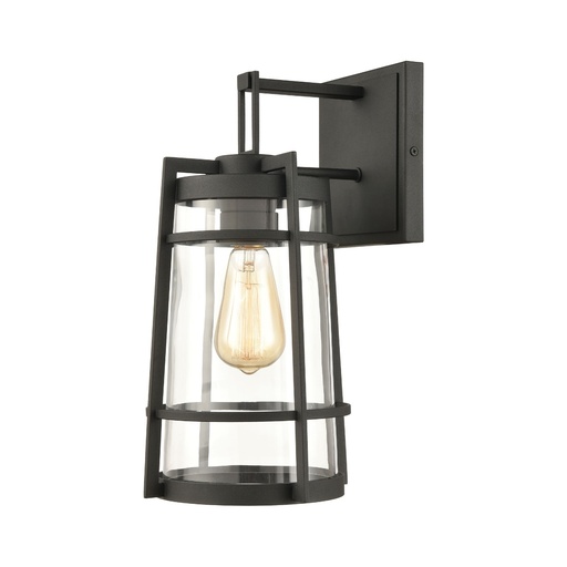 [45491/1] Luminaire mural, finition charcoal, 1 X A19