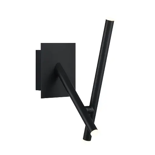 [36252-015] Luminaire mural DEL, finition noire, 3 watts, 3000K