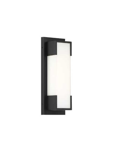 [37073-015] Luminaire mural DEL, finition noire, 15 watts, 3000K
