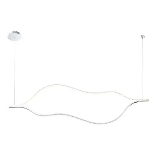 [37098-018] Luminaire suspendu DEL, finition grise, 30 watts, 3000K