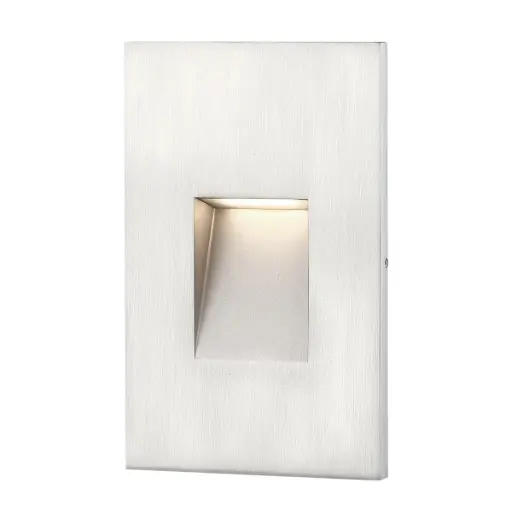 [36051-014] Encastré de marche DEL, finition nickel brossé, 2,2 watts, 3000K