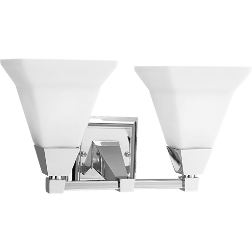 [P3136-15] Luminaire mural, 2x A19, finition chrome