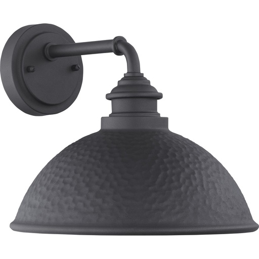 [P560098-031] Luminaire mural extérieur, finition noir texturé, 1 x A19