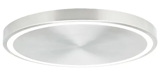 [700FMCRST17S-LED930-DEMO] Luminaire mural DEL, finition nickel satiné, 35 watts, 3000K