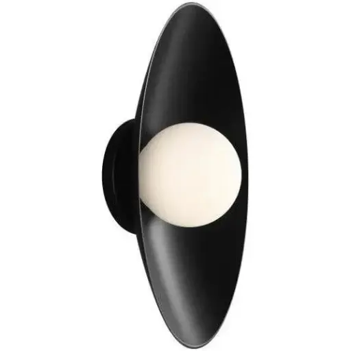 [700WSJNI13BB-LED930] Luminaire mural DEL, finition noire mat, 12,5 watts, 3000K